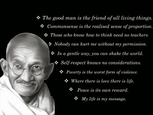 Mahatma Gandhi Quotes HD Wallpaper For Desktop