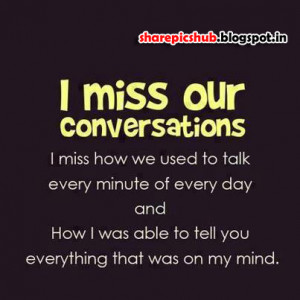 Very Emotional Missing You Quotes With Image | I Miss Our ...