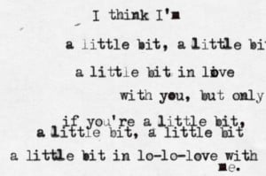 quote-a-lyric:Lykke Li - Little BitSubmitted by likewavesdo.tumblr ...