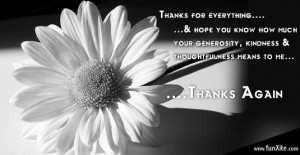 Thanks For Everything , Thank You Cards