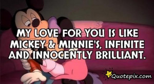 Mickey And Minnie In Love Quotes Mickey and minnie in love
