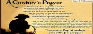 cowboy prayer Profile Facebook Covers