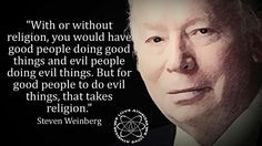 Steven Weinberg Religion...