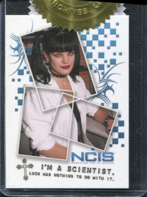... Rittenhouse NCIS Character Quote Box Toppers #CT2 Abby Sciuto /225