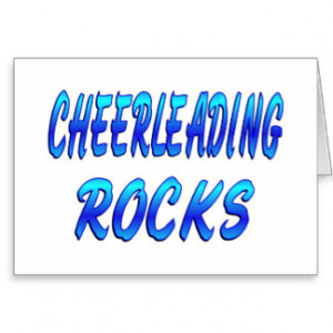 Cheerleading Sayings Cards & More