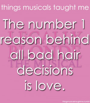 Things Musicals Taught Me: LEGALLY BLONDE – THE MUSICAL The number ...
