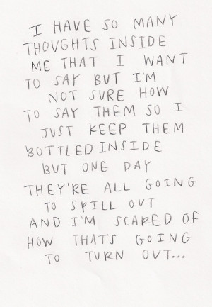 ... of your own body, for your whole life what the fuck is wrong with me