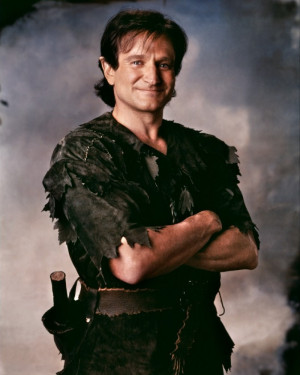 Robin Williams como Peter Pan
