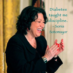 Sonia Sotomayor sees the bright side of #Diabetes! -- #Quotes # ...