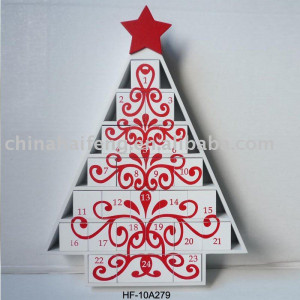 advent calendar wooden christmas trees at wooden christmas tree advent ...