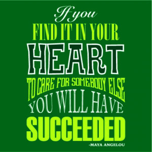 10 Famous Maya Angelou Quotes as Inspirational Shirt Designs