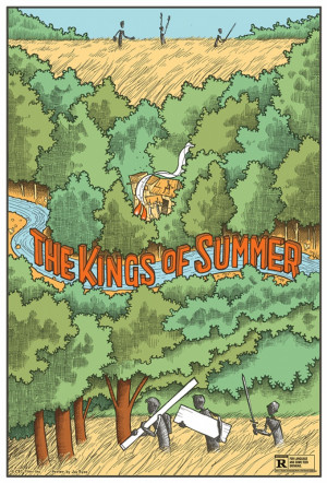 The kings of summer, póster alternativo