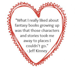 Jeff Kinney On Fantasy