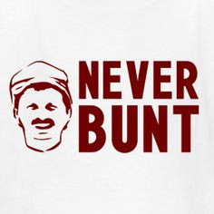 Kid's Never Bunt tee | Coach Kent Murphy