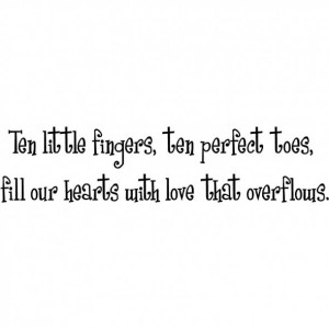 Over 20 Wall Quotes to Honor Baby