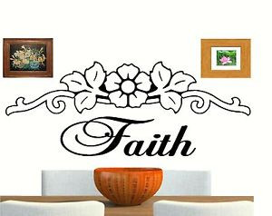 Faith-Vinyl-Wall-Art-Decal-Quote-Words-Lettering-Decor-Sticker-Design