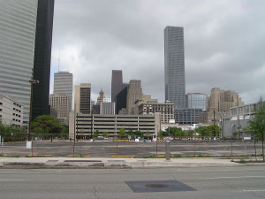 The Houston Skyline From