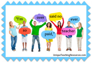 so over paid, said no teacher ever.