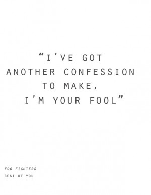 Best of you ::Love love love the foo fighters::