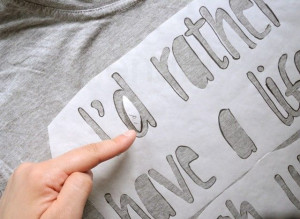 : DIY: Inspirational Quote T-Shirt; wording-I run...I'm slower than ...