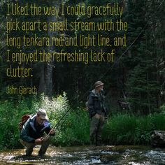 quote on tenkara fly fishing more john gierach fly fish gierach quotes ...
