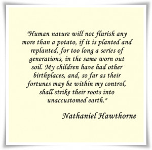 nathaniel hawthorne quotes