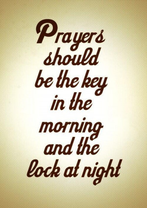 Morning Prayer Quotes & Sayings