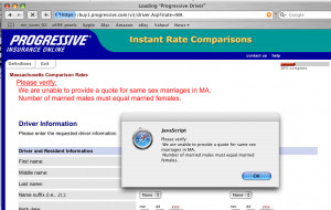 Progressive Insurance isn't actually progressive