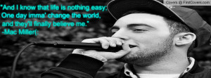 Mac Miller Quote Profile Facebook Covers
