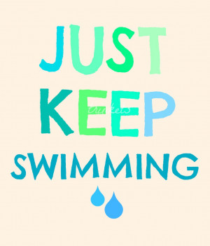 Nemo Just Keep Swimming Quote