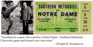 Dwight D. Eisenhower on Atheism