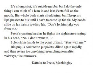 Katniss + Peeta = Love More