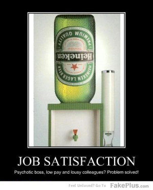 Job Satisfaction Before And Funny