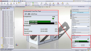 Costing allows sheet metal and machined component costs to be ...