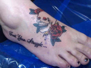 quotes about overcoming challenges tattoos