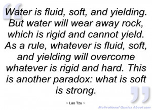 water is fluid lao tzu