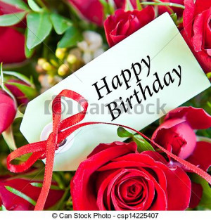 ... happy birthday 3 5 x 2 25 happy birthday colorful roses happy birthday