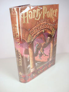 ... -Potter-and-the-Sorcerers-Stone-by-JK-Rowling-1st-Am-Edition-w-quote