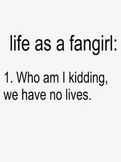 Life Is Fangirl Mobile Wallpaper