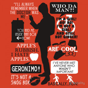 Fantality › Portfolio › Doctor Who - 11th Doctor Quotes
