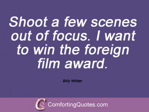 Quotations From Billy Wilder