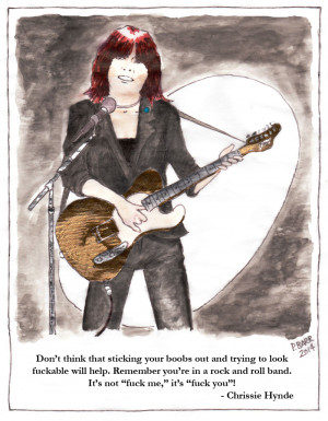Photo found with the keywords: Chrissie Hynde quotes