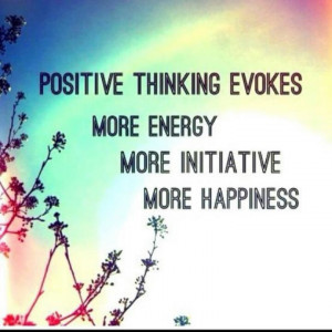 Increase positive thinking