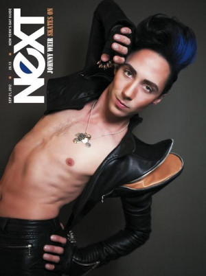 ON THE COVER: Johnny Weir shot exclusively for Next Magazine by ...