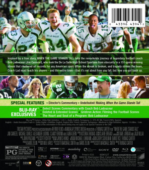 When the Game Stands Tall (US - DVD R1 | BD RA)