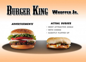 Bogus Burgers: Fast Food False Advertising