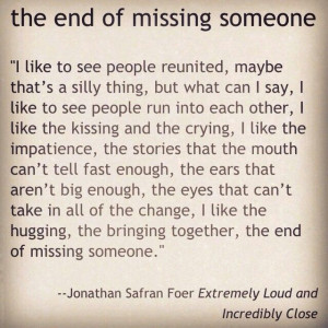 Missing Someone...