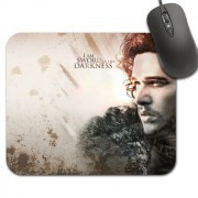 Game of Thrones Season2 Jon Snow with Quote Mouse Pad