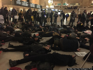 Protesters Turn Eric Garner's Haunting Last Words Into Performance Art