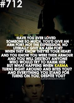 Eminem quotes More